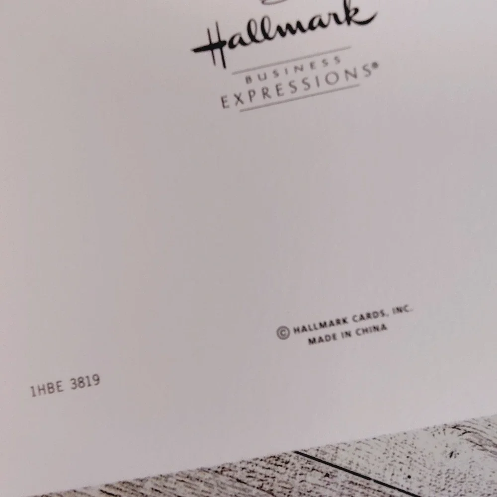 Sage Green Diamond Hallmark Expressions‎ Blank Note Card Set Seal Any Occasion